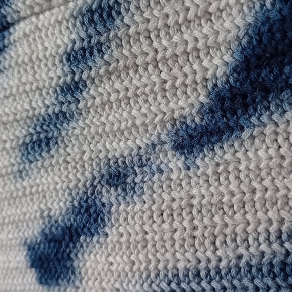 Hippie Rose Cropped Shaker Knit Sweater Tie Dye size XS - Picture 4 of 6